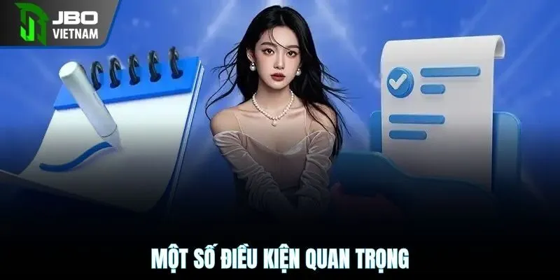 Một số điều kiện quan trọng