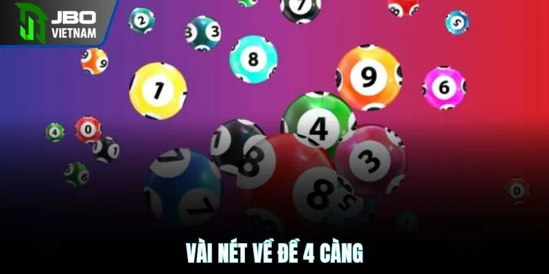 Vài nét về đề 4 càng